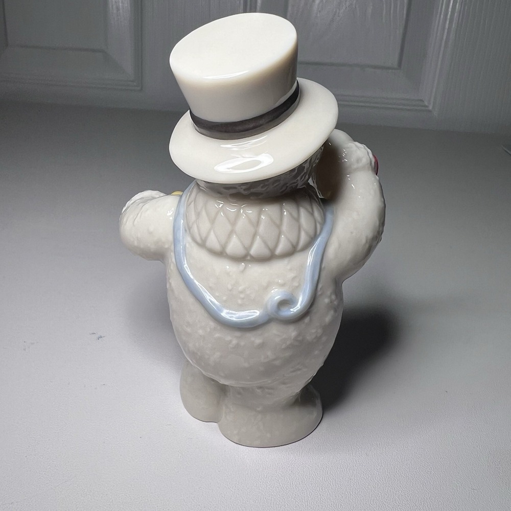 Vintage Lenox January Celebration 12 Months Of Snowman Snowman Figurine 2000s - Picture 4 of 7